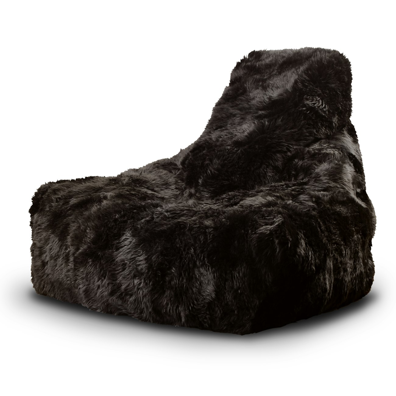 Fur Bag Brown on white