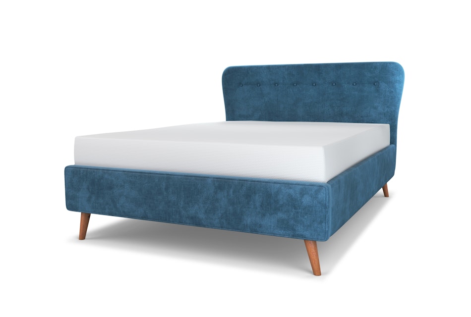 Cocktail upholstered bed headboard