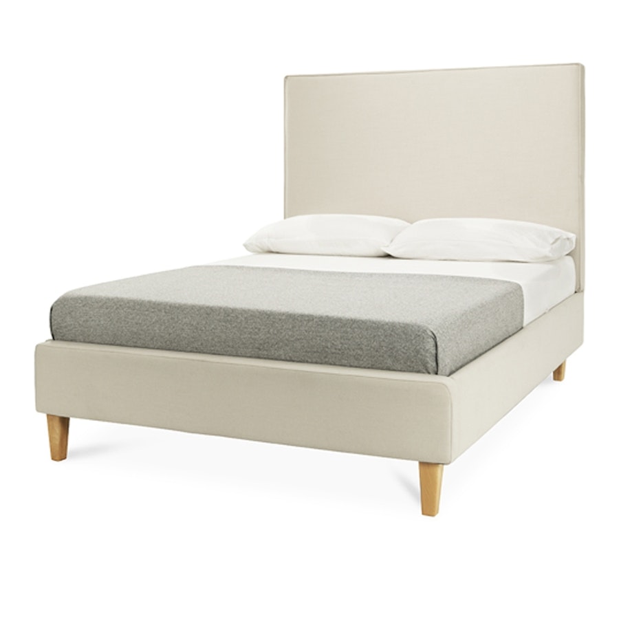Maine upholstered bed headboard gallery 2