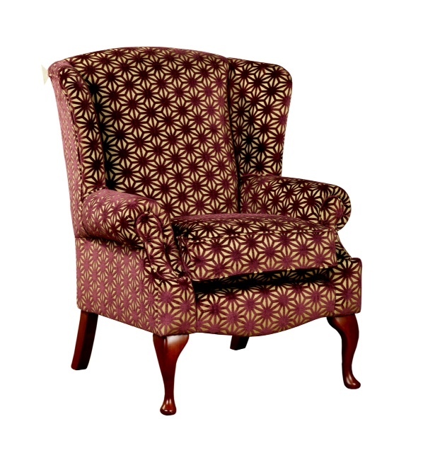 Long discount wing chair